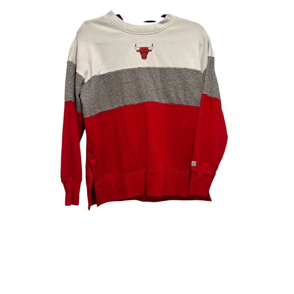 Tailgate Chicago Bulls NBA Sweater Color block Men's Size Xsmall‎